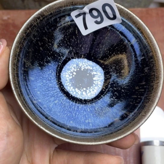 茶盏沐雨茶器柴烧主人杯