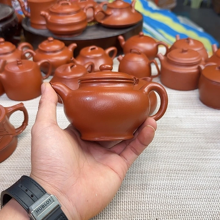 壶紫砂全手工制作掇只