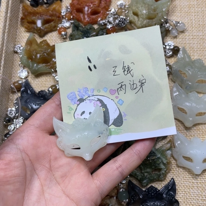 *****合金蛇纹石玉颈饰