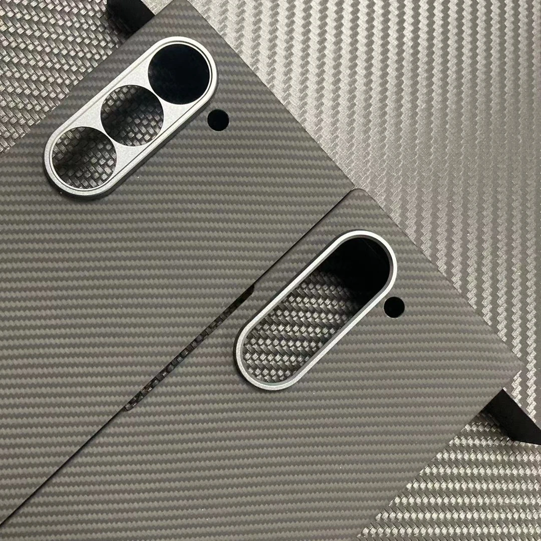 芳纶纤维适用三Fold6手机壳高档凯夫拉超薄磨砂磁吸充电镜头全包