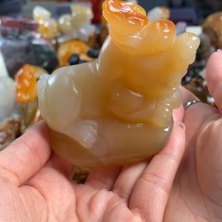 玛瑙/玉髓未镶嵌吊坠(不含链)