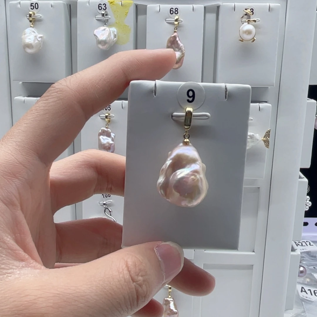 合金淡水珍珠颈饰