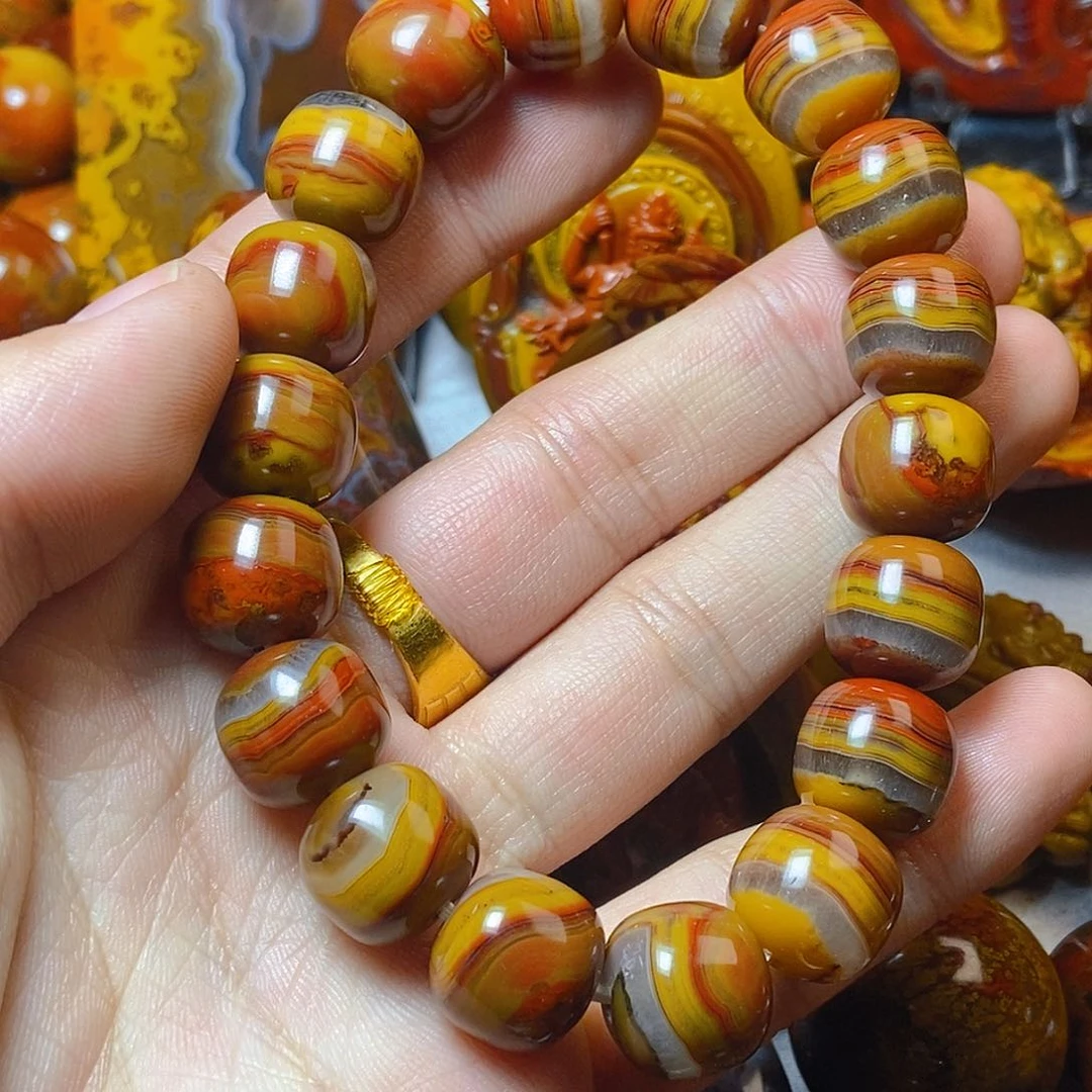 未镶嵌其他玛瑙/玉髓整*朗