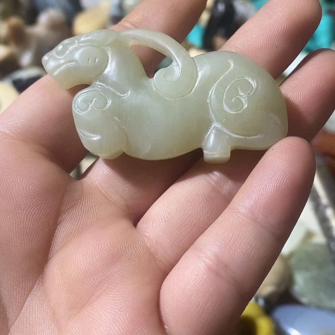 和田玉（糖玉）未镶嵌挂件