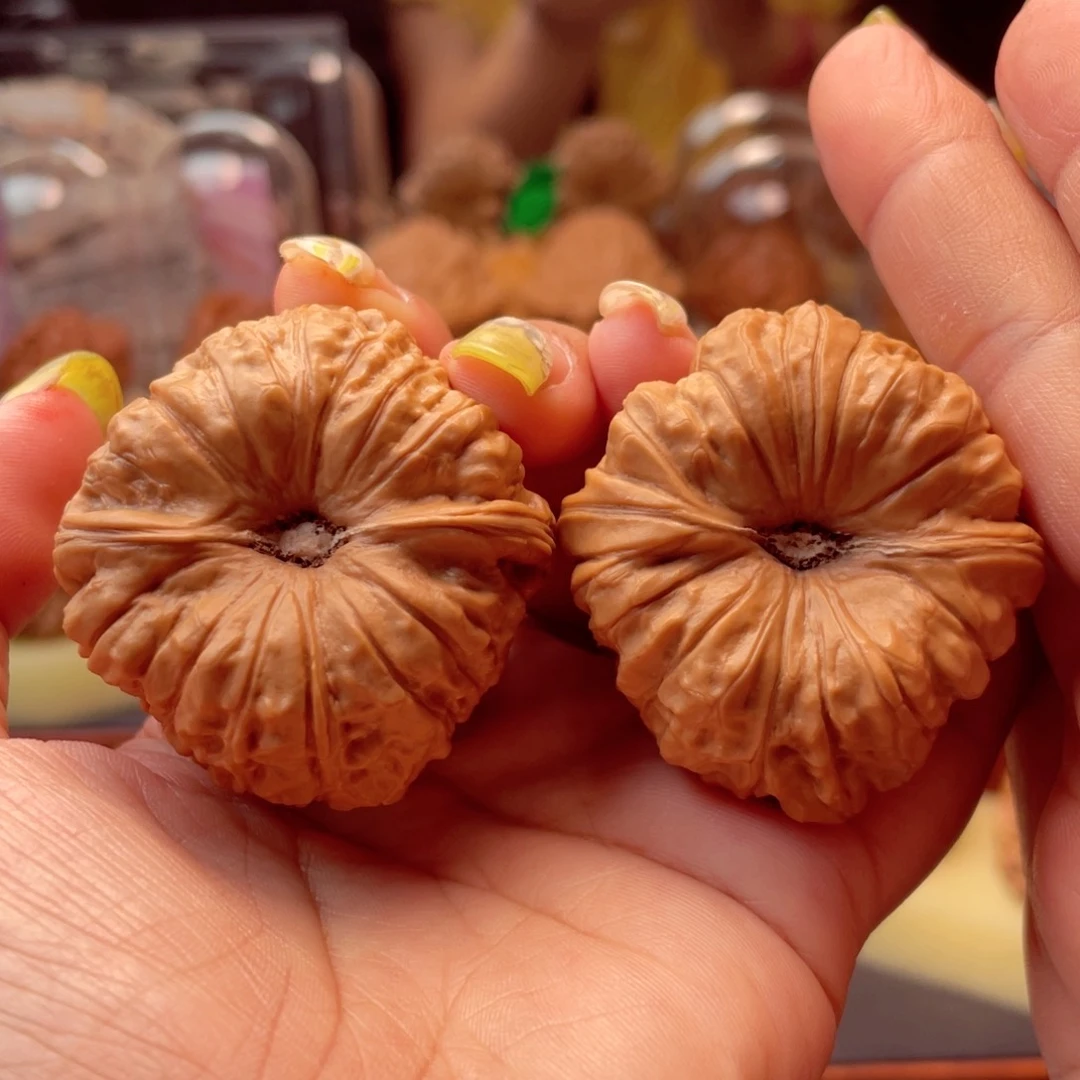 【闪购商品】文玩核桃把件南瓜墩44