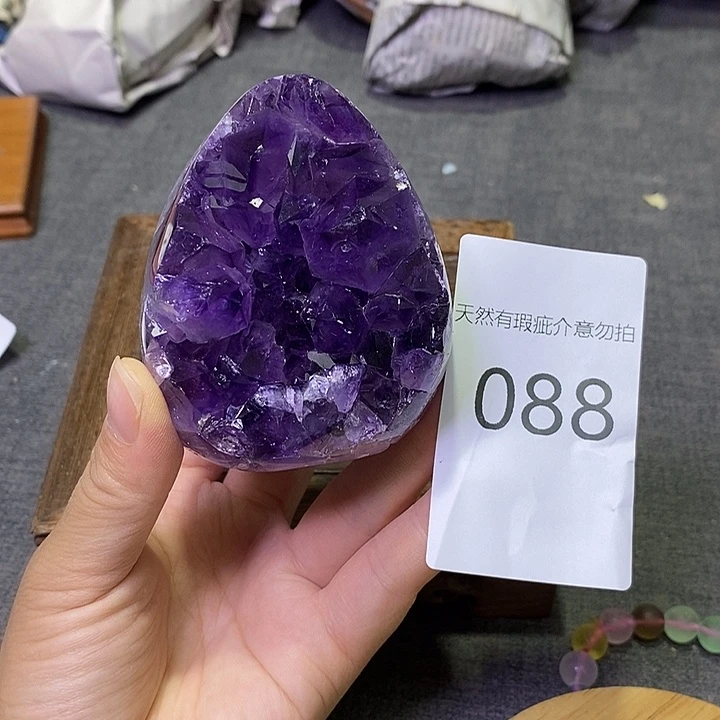 未镶嵌珠宝半成品紫晶