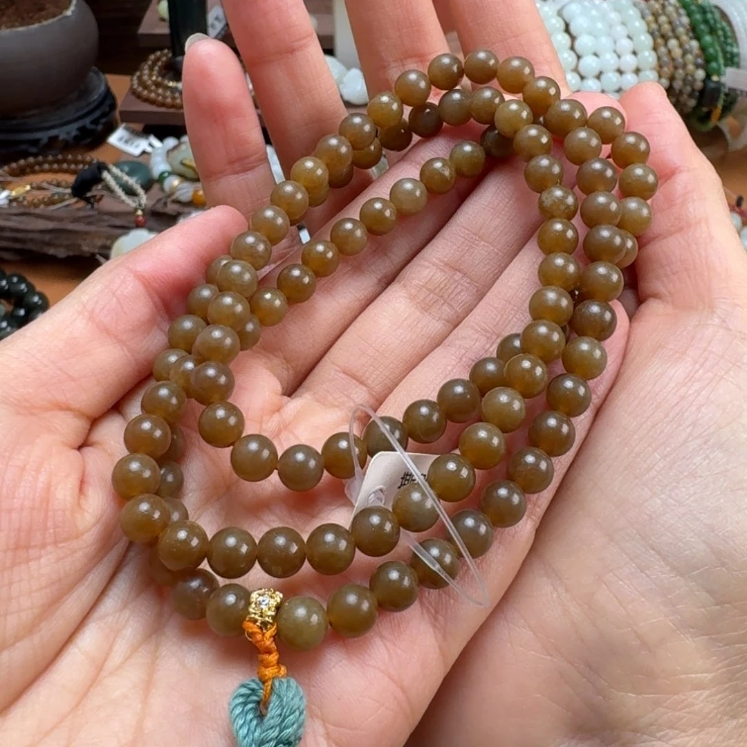 和田玉（糖玉）未镶嵌手链