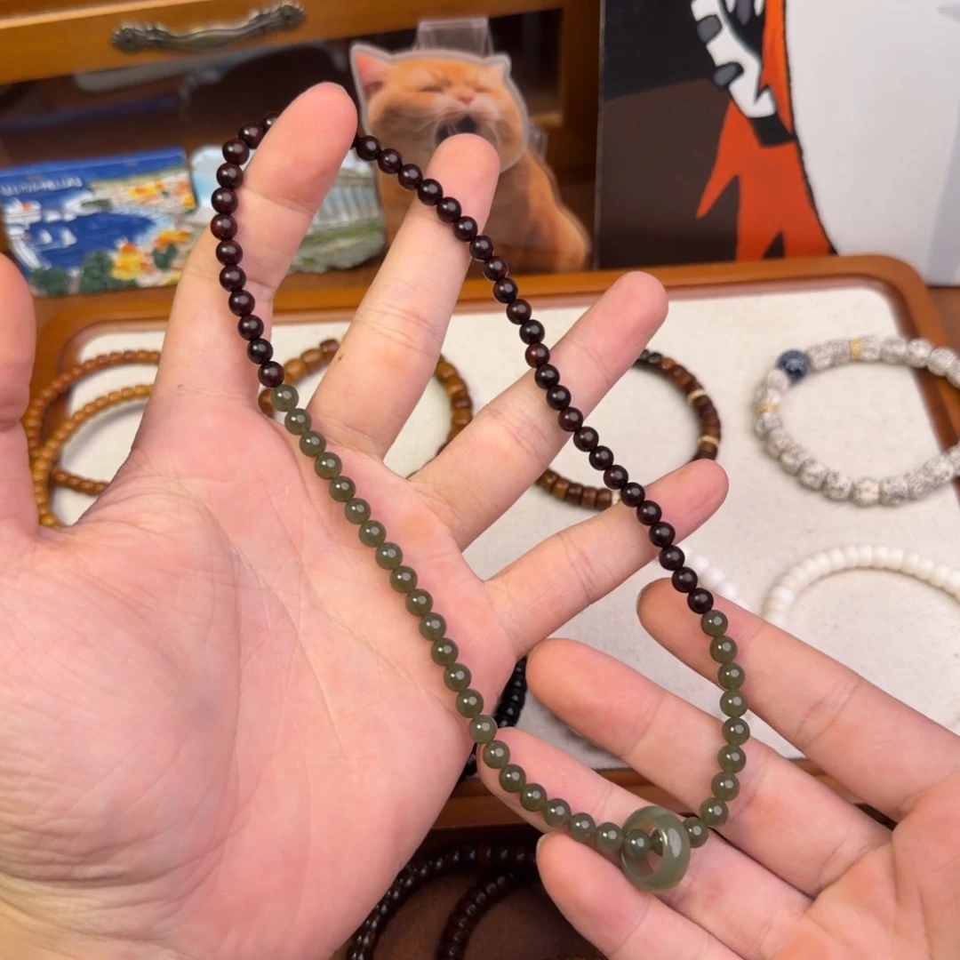 檀香紫檀（小叶紫檀）未镶嵌手串