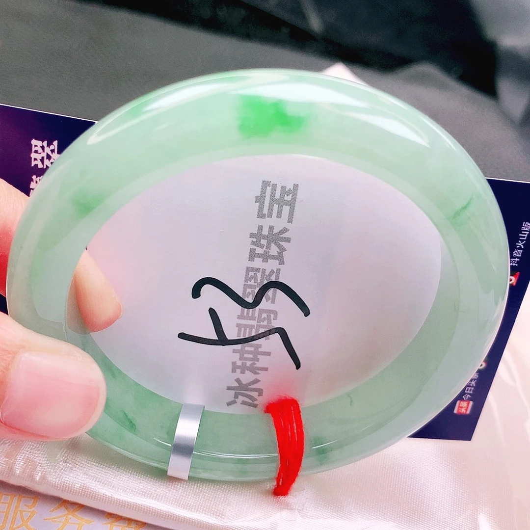 翡翠未镶嵌手镯缅甸天然a货翡翠手镯