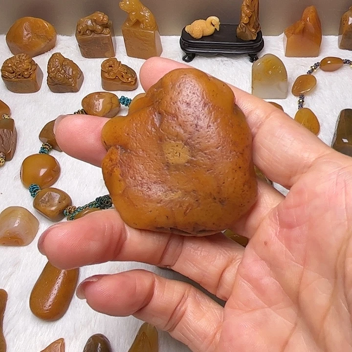 零***无田黄石田黄石原石