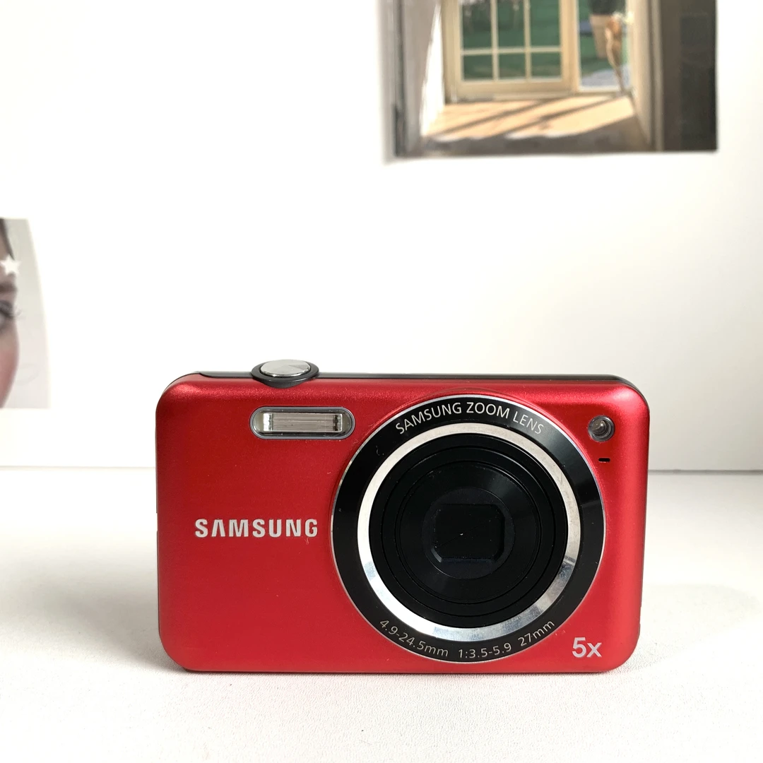 9新 Samsung/三星 es73红色1220万像素5倍变焦 人像光感亮白