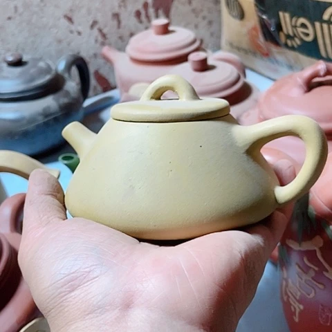 茶壶绿泥宜兴紫砂全手工制作工艺
