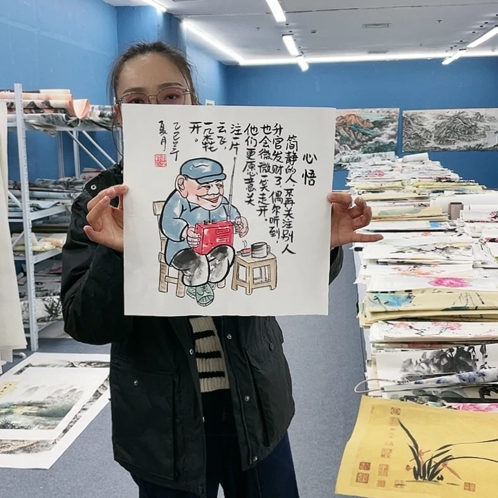 国画纯手绘国画作品鉴赏