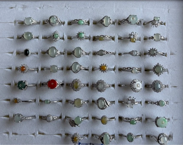 翡翠戒指活口戒5218任选其一