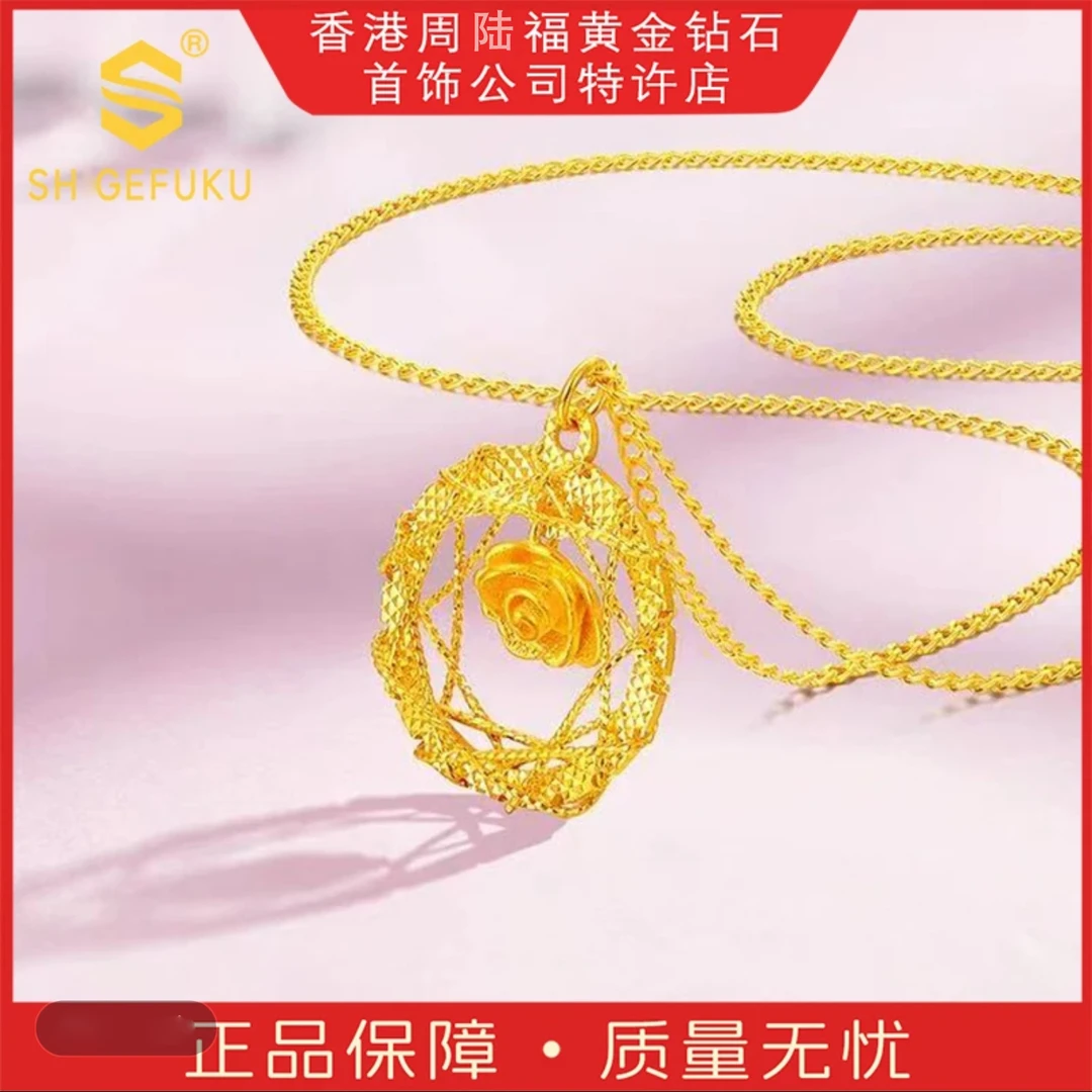 【香港SH1GEFUKU】非遗古法黄金色百搭首饰【王超专属】