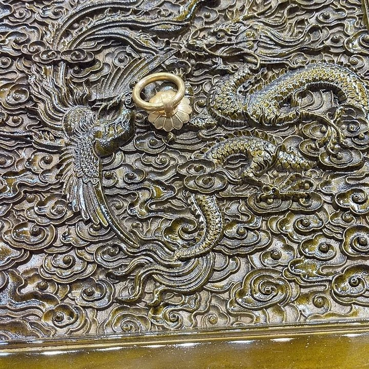 乌木类家具金丝楠木阴木果干盒