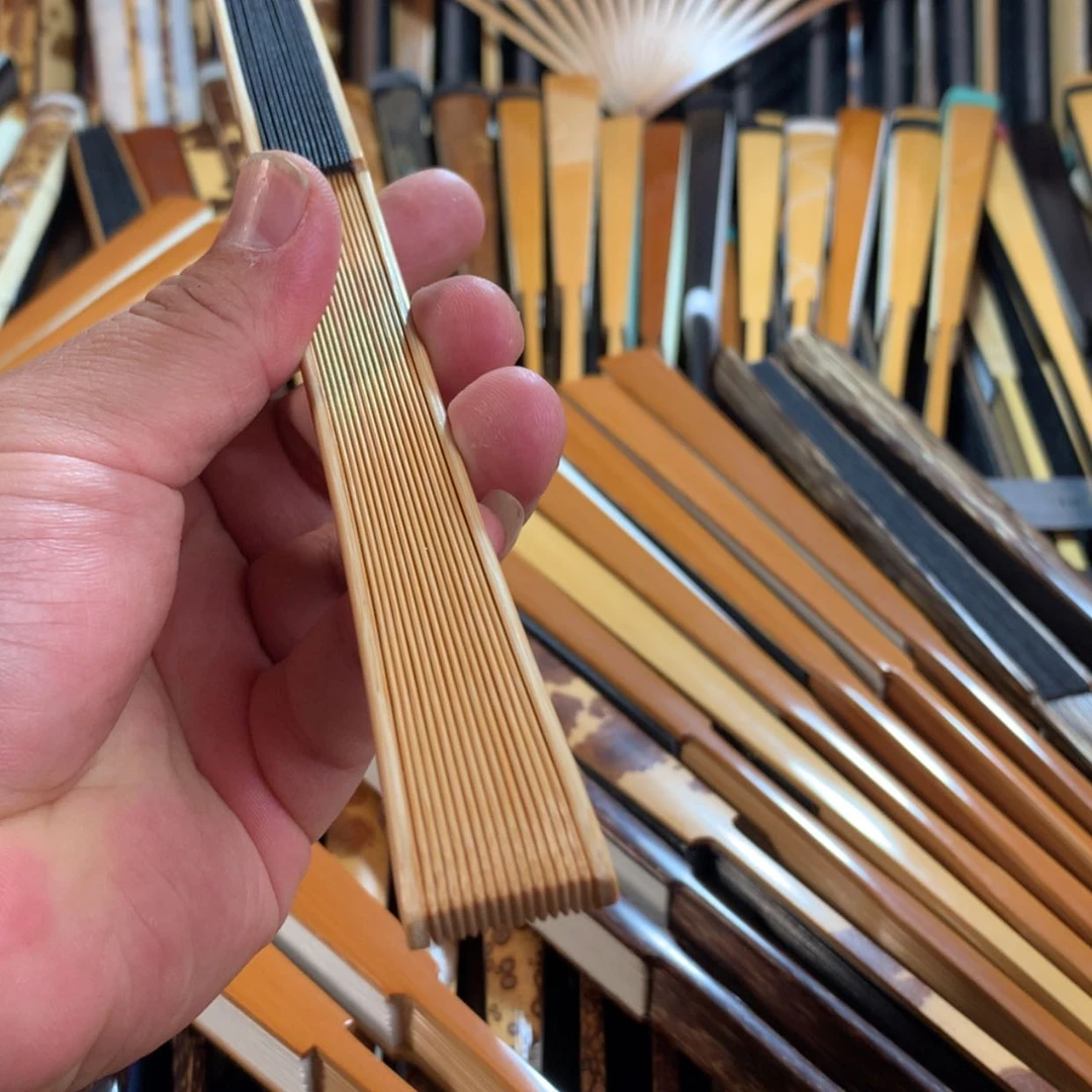 【闪购商品】扇子明式燕尾折扇手工制作
