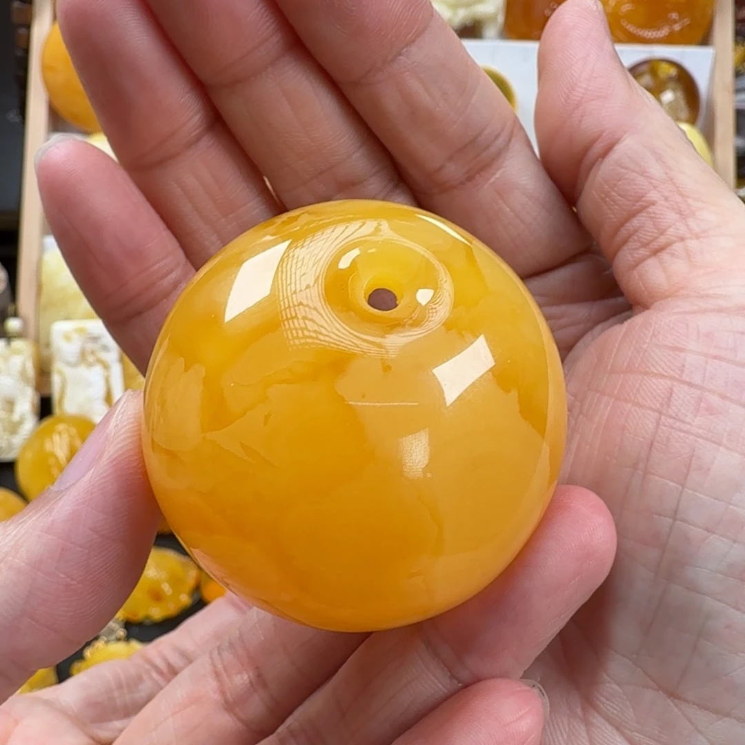 蜜蜡颈饰未镶嵌蜜蜡31.9g