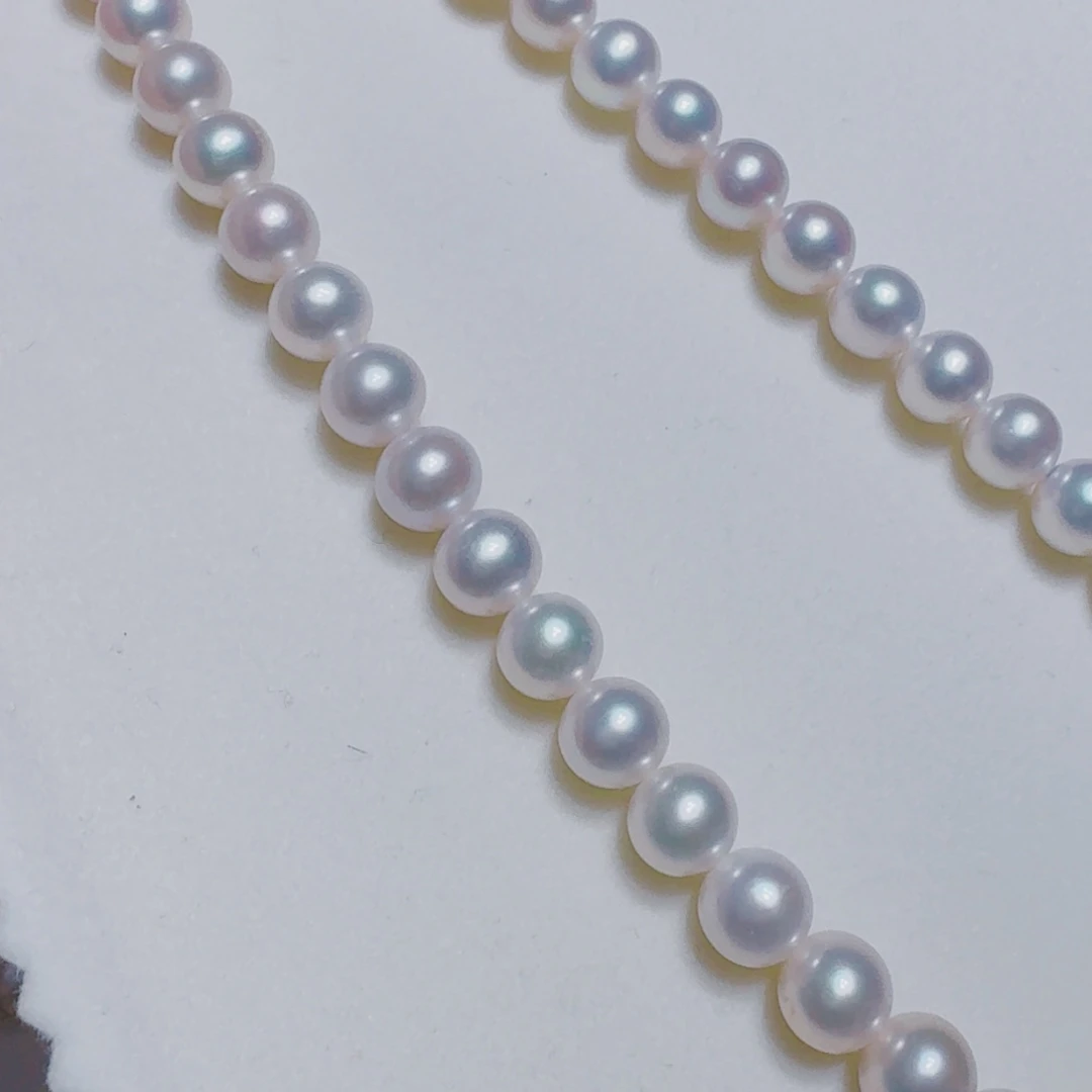 淡水珍珠颈饰银S925镶嵌