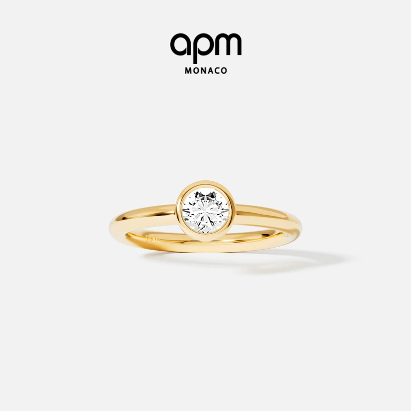 APM Monaco 新品Éclat戒指明星同款饰品氛围感配饰对戒时尚饰品
