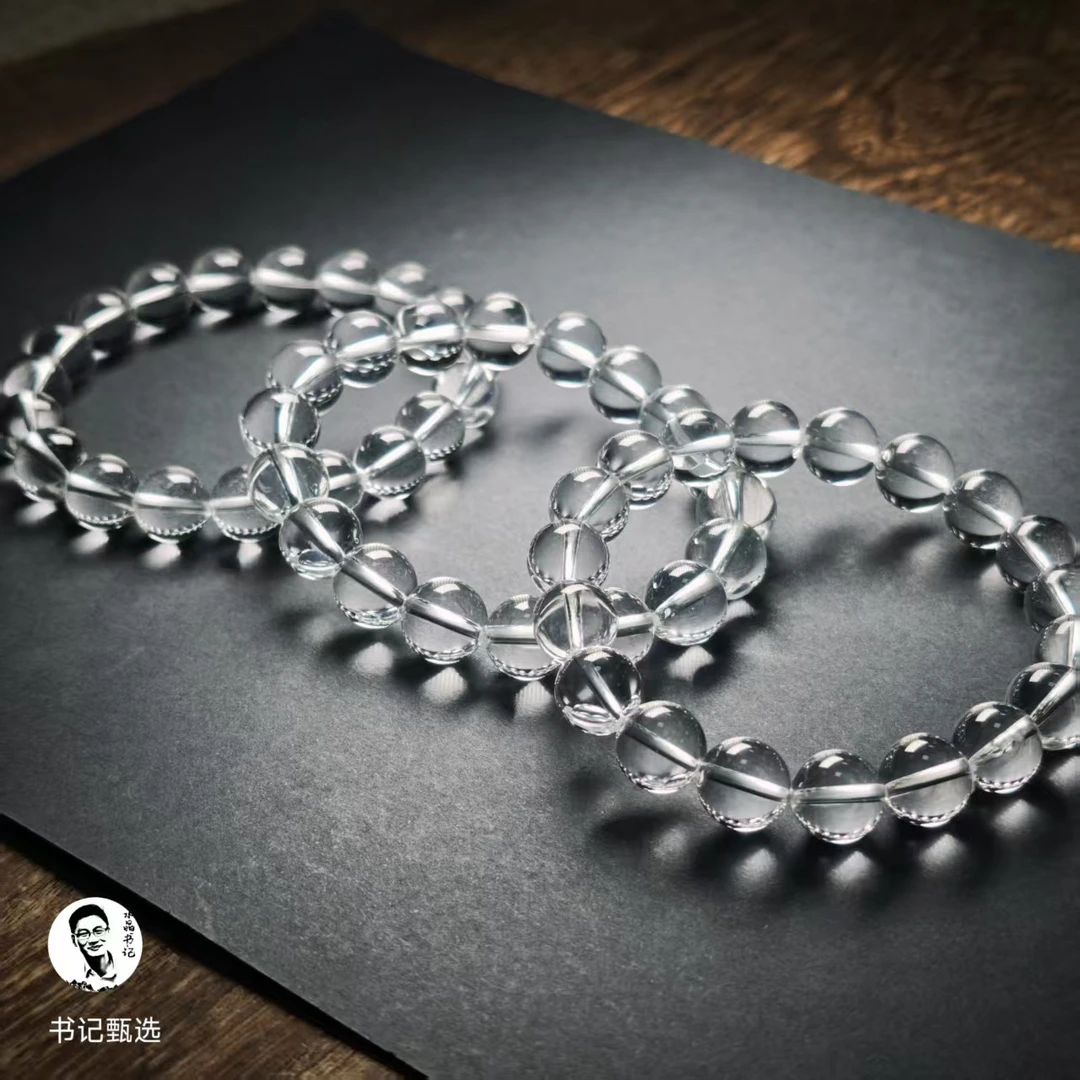 【晶雅颂】高品白水晶单圈手链 多样性发一件 10mm 005DK