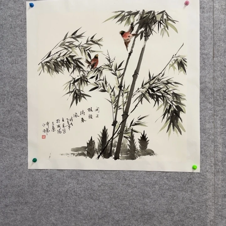 国画花鸟等图案和造型各