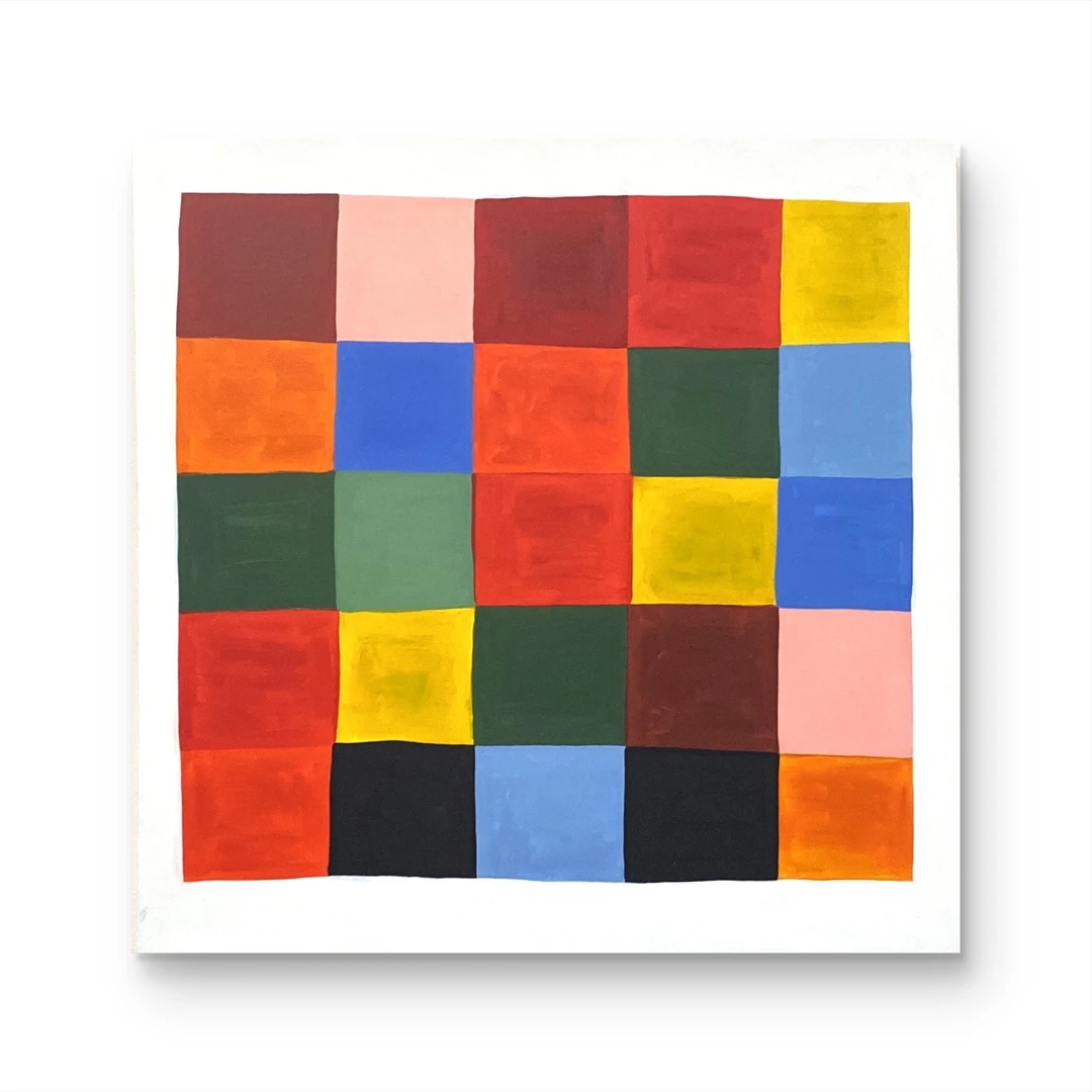 【中古风】原创手绘挂画  “90*90” No.763玄关客厅纯手绘装饰画