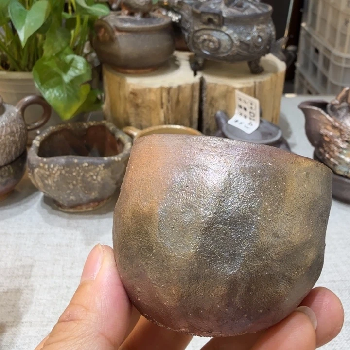 陶盘柴烧福利新品多多