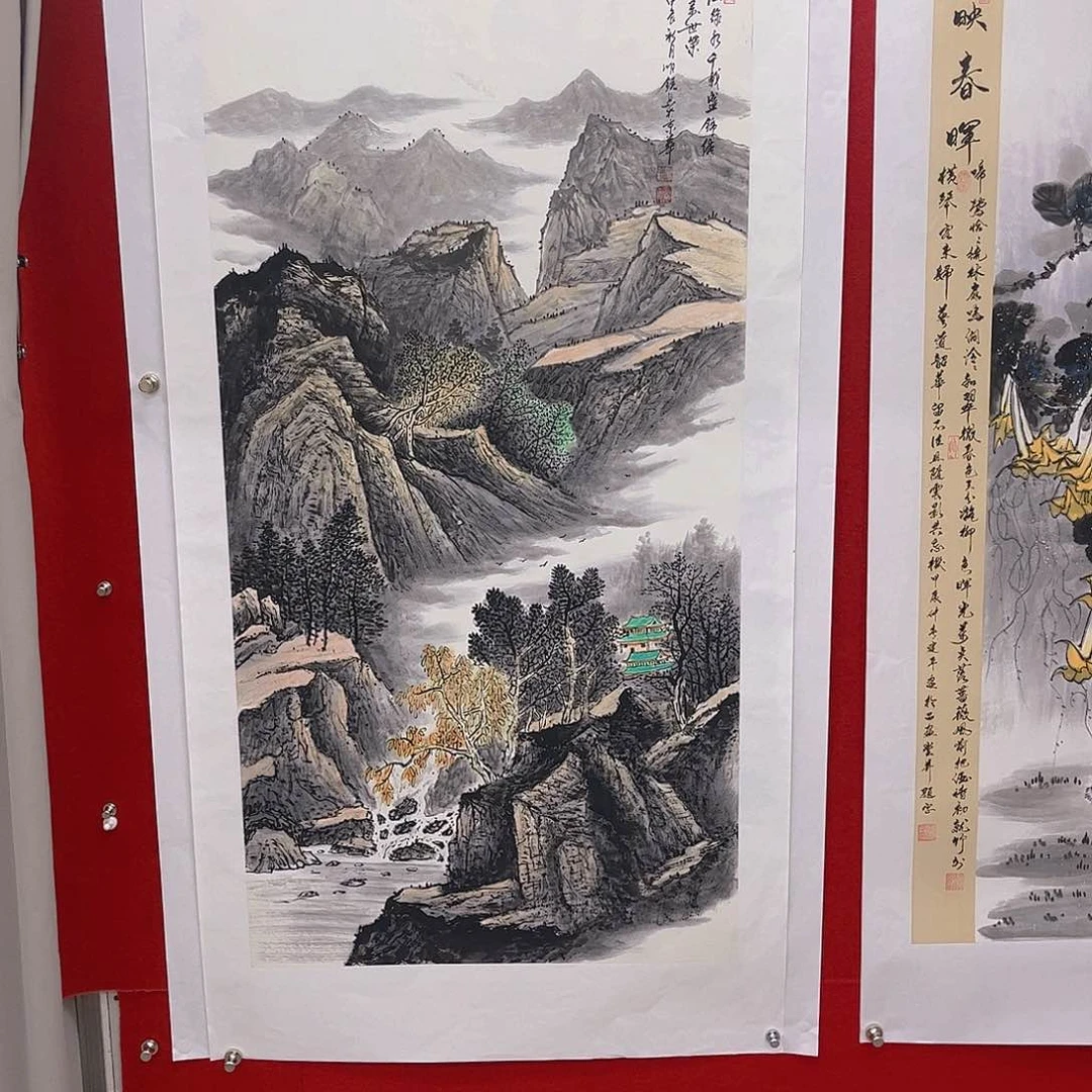 国画精品国画手绘作品