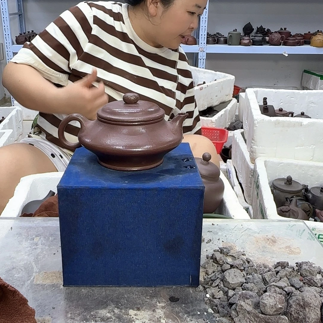 紫砂茶壶宜兴紫砂壶瑕疵处理