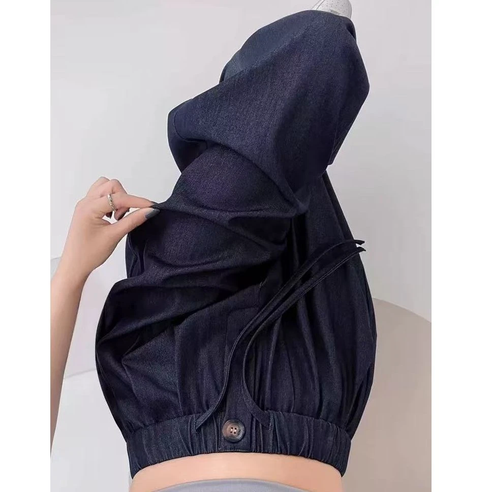 软牛仔直筒裤休闲裤子女宽松外穿春秋C25K55