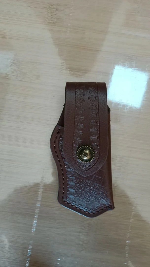 新疆真皮刀套折叠刀刀套