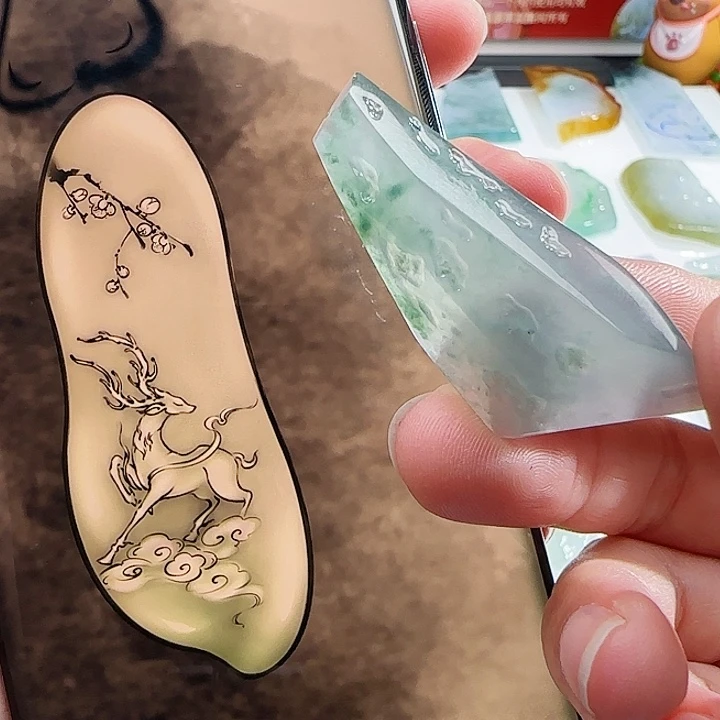 定制翡翠未镶嵌翡翠定制