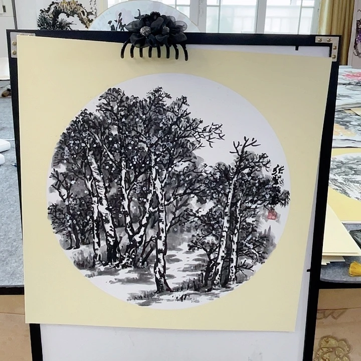 国画张圣敏先生纯手绘作品