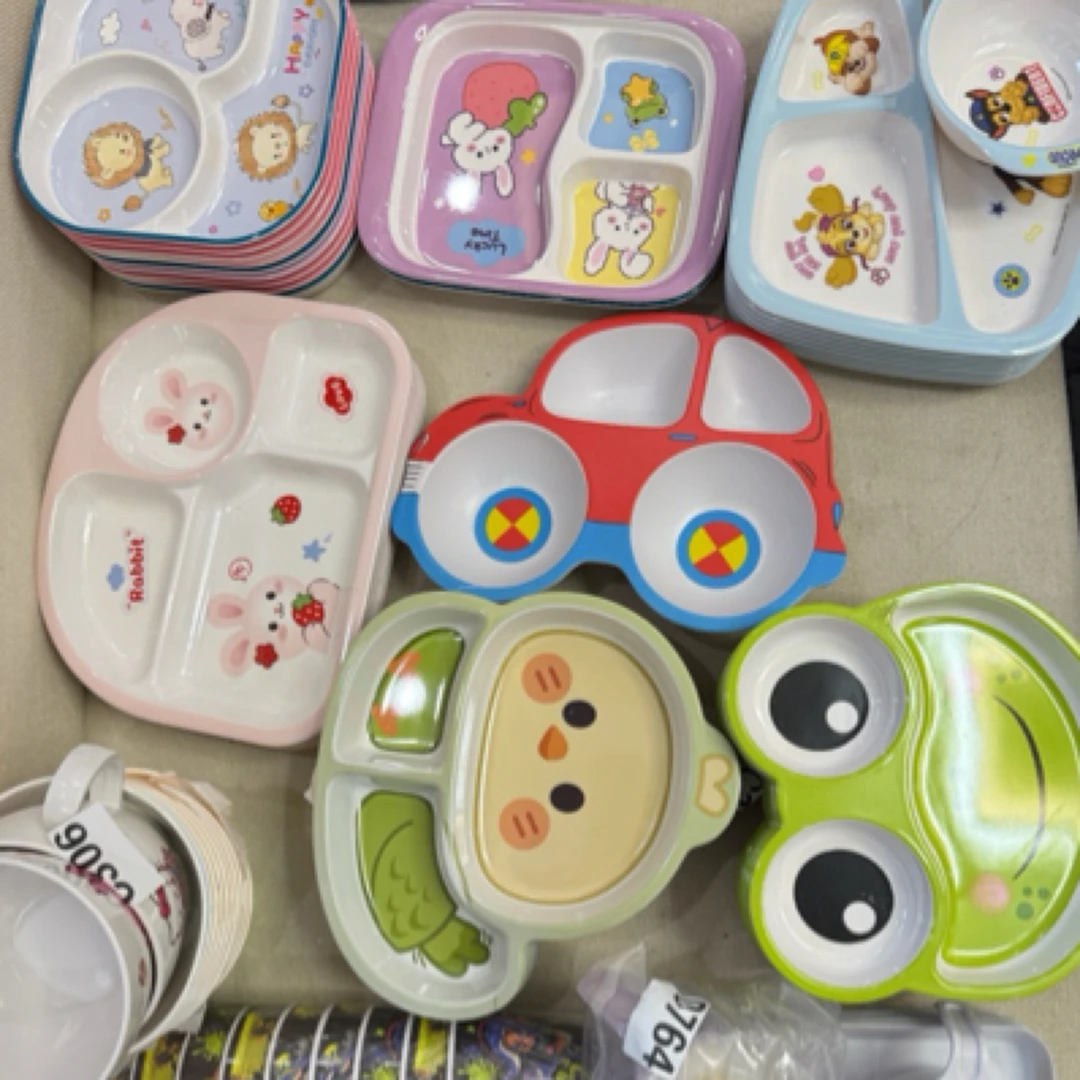 19链接拍这！选四个！外贸日单可爱陶瓷吃饭餐具（对应编号拍）摔得坏