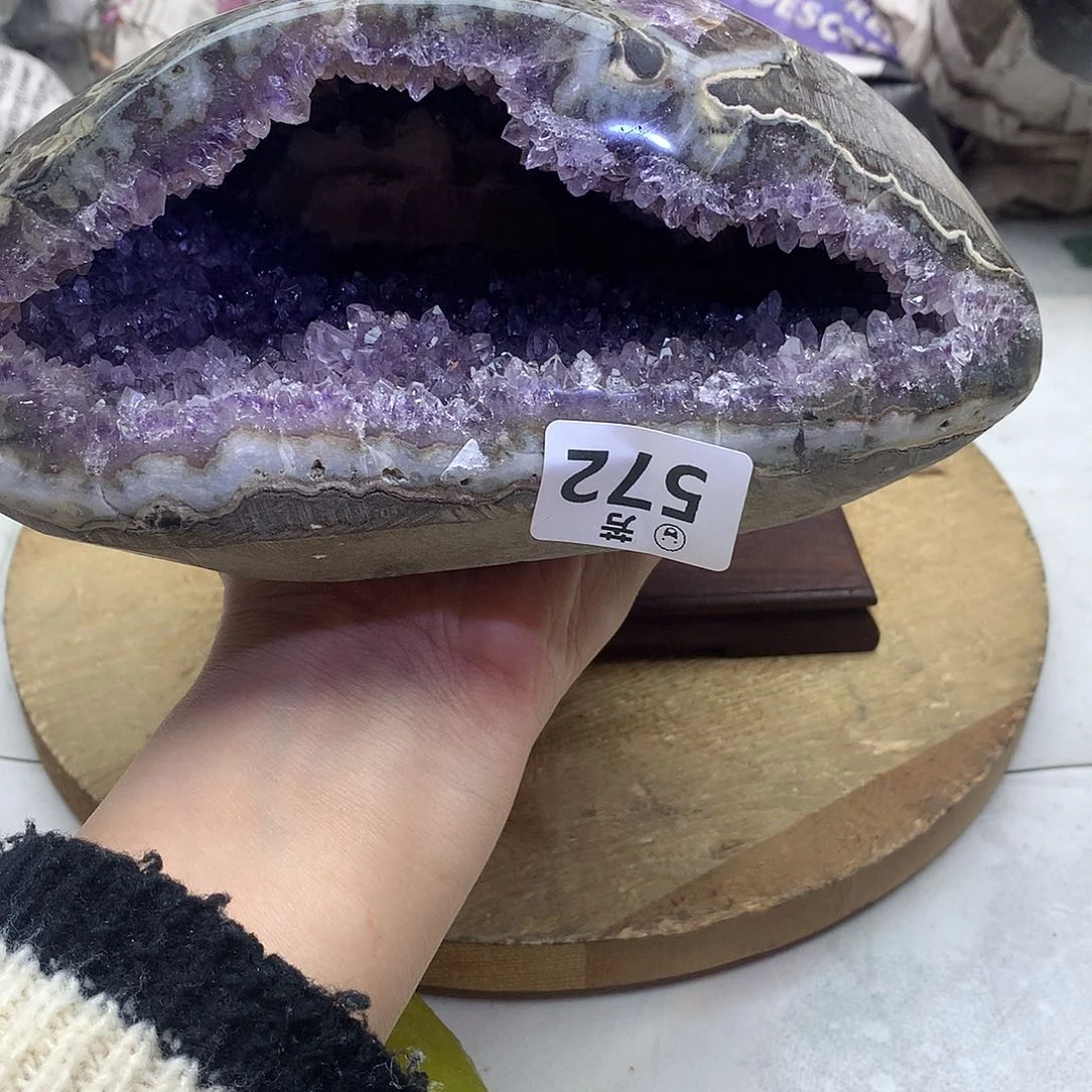 紫晶大型摆件（非配饰）未镶嵌