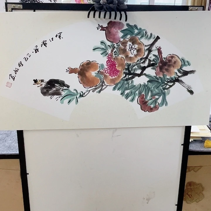 国画张圣敏先生纯手绘作品