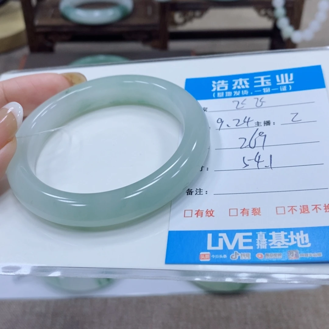 飞***飞未镶嵌手镯石英质玉