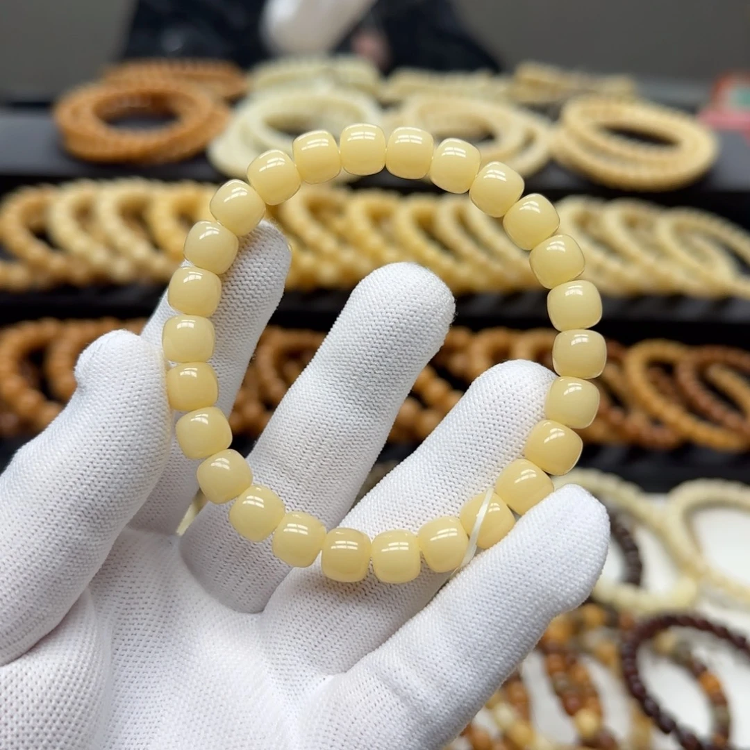 菩提根/象牙果手串8×9 5年 精工