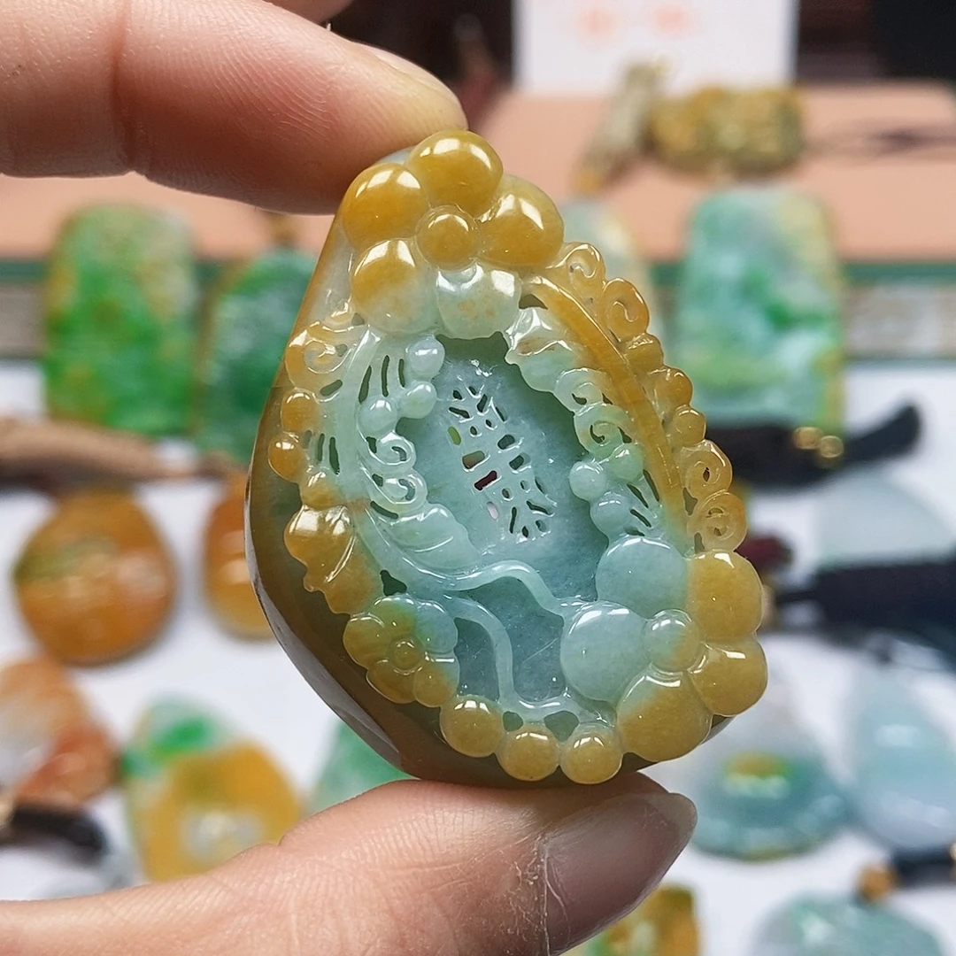 定制翡翠未镶嵌翡翠A货一物一证