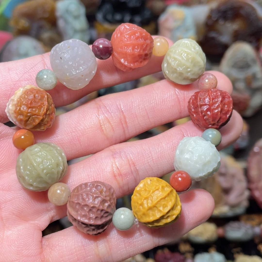 石英质玉未镶嵌手串