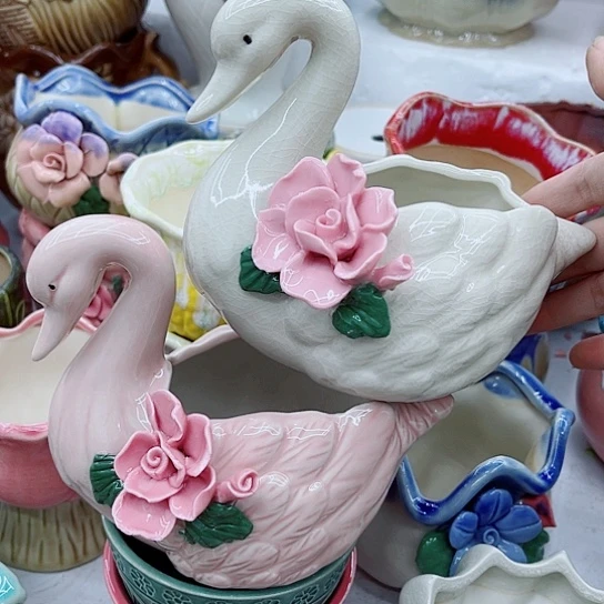 多肉绿植陶瓷花盆