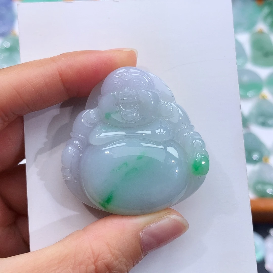 翡翠未镶嵌颈饰翡翠吊坠