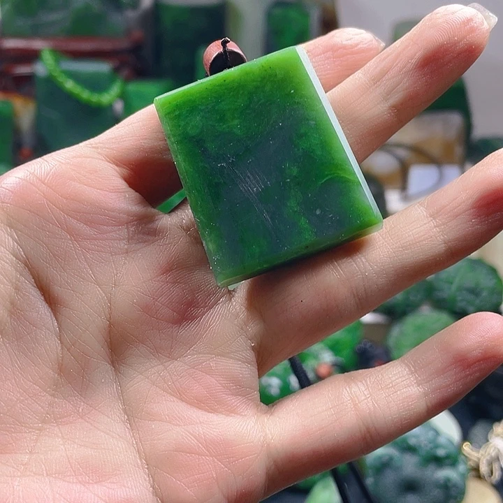 未镶嵌和田玉珠宝半成品