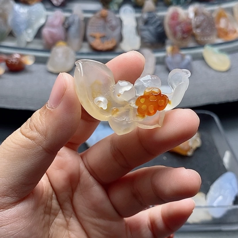 【闪购商品】未镶嵌吊坠定制玛瑙