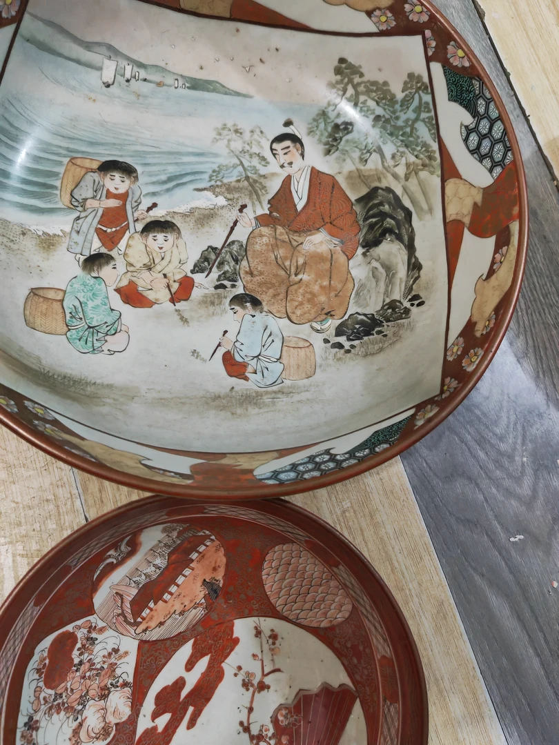 九谷大钵九谷大钵