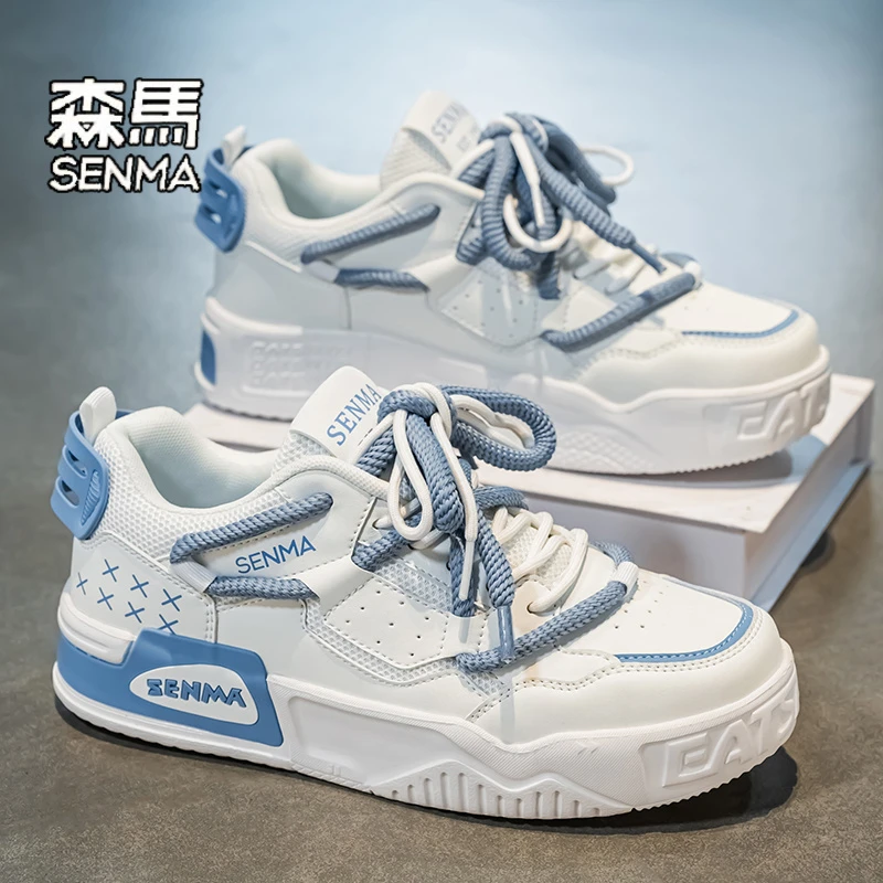 森马男鞋秋季2025新款爆款小众原创百搭运动休闲板鞋厚底小白鞋男