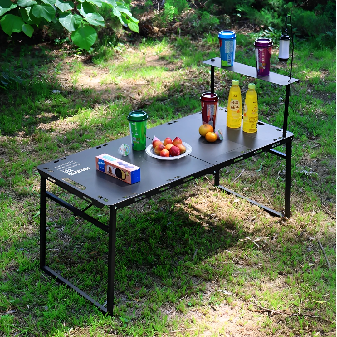 厂长【暗影战术桌】户外露营多功能轻量化折叠桌适合多场景野营