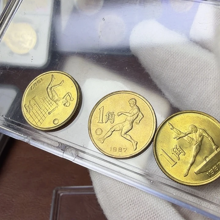 其他普通金属六运纪念币一套