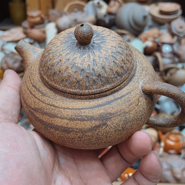 柴烧老岩泥高端茶器